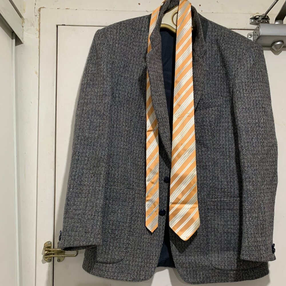 VINTAGE HARRIS TWEED SPORT BLAZERS SIZE 40R - Picture 7 of 15